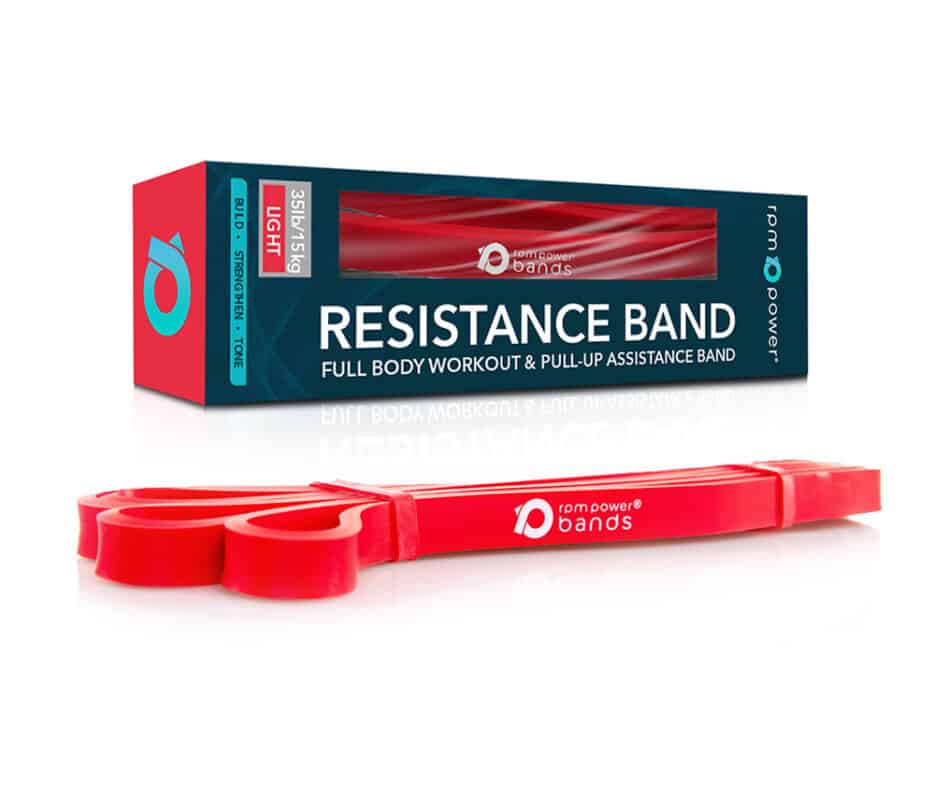 Resistance Band Red (Light) 15 35lbs RPM Power®
