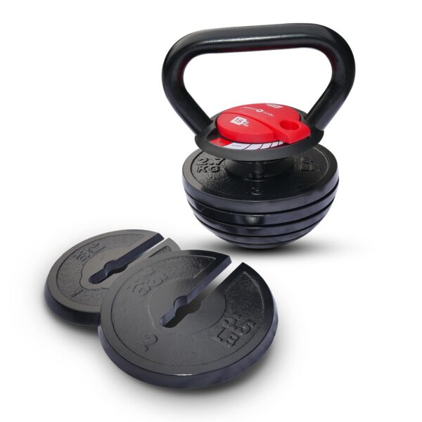 6-18kg Vinyl Kettlebells & Dumbbell Weight Fitness Exercise Home Gym Training UK 