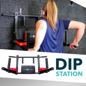 dip station and pull up bar in one, dip station