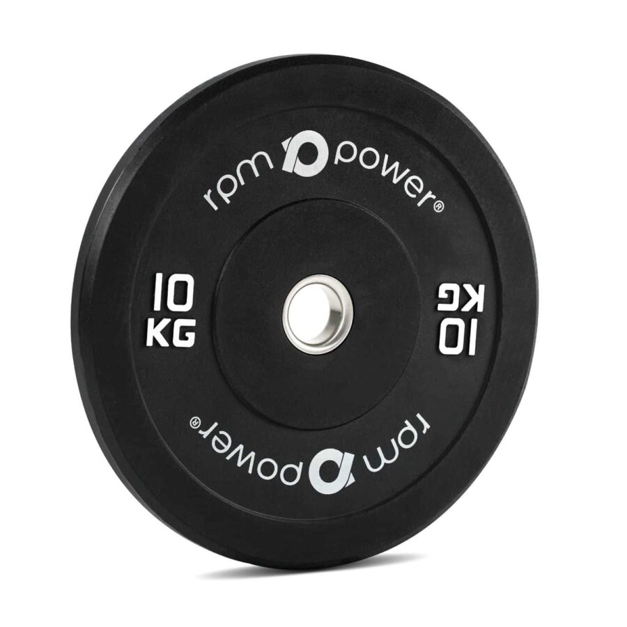 Weight Plates Elite 60kg (Black) (6-Piece Set) - Image 2