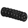 Weight Plates Elite 100kg (Black) (8-Piece Set)