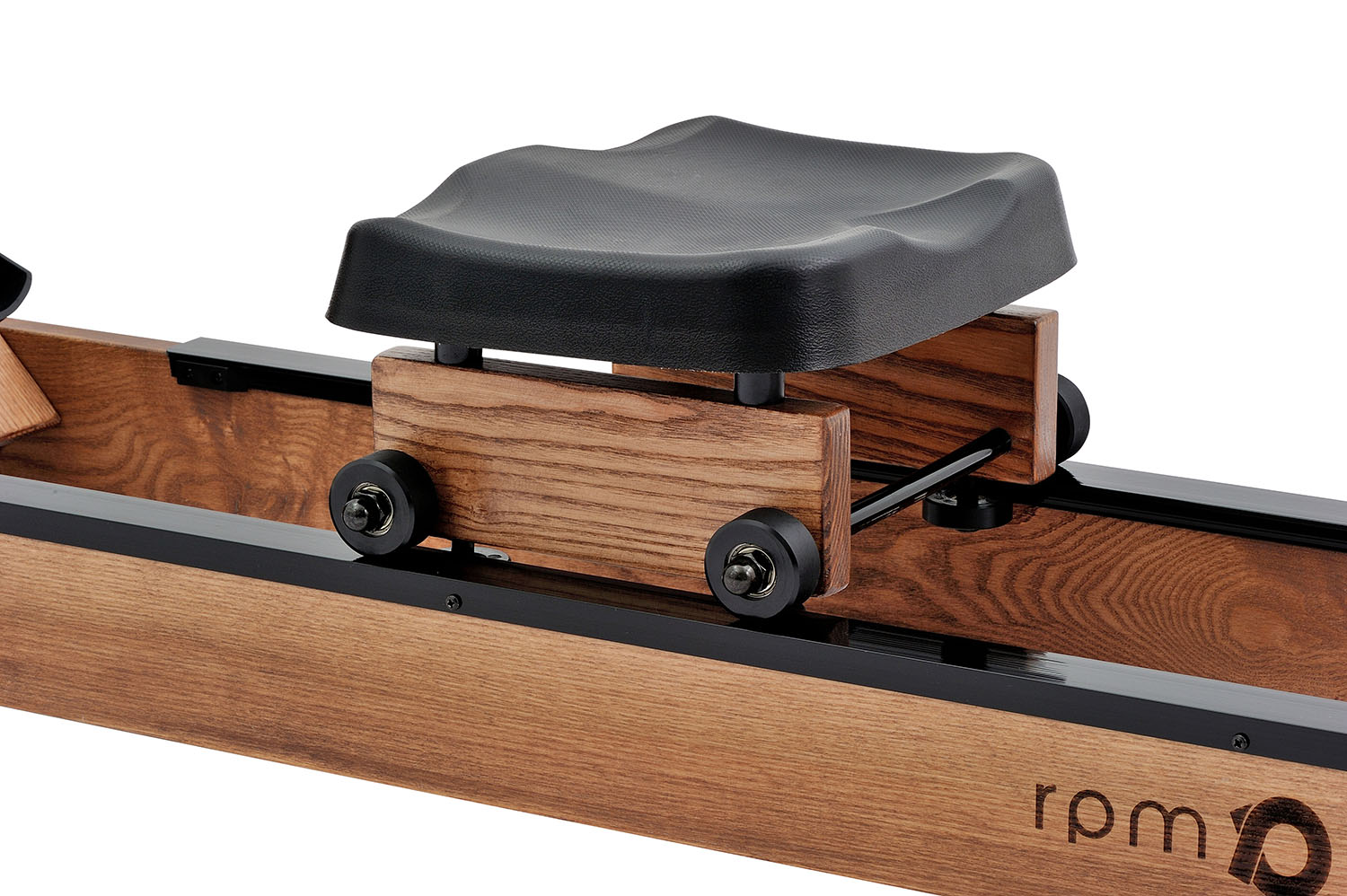 water rower seat side view