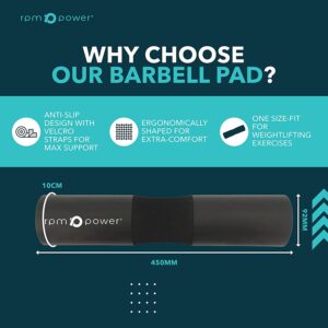 Black Barbell Hip Thrust Pad