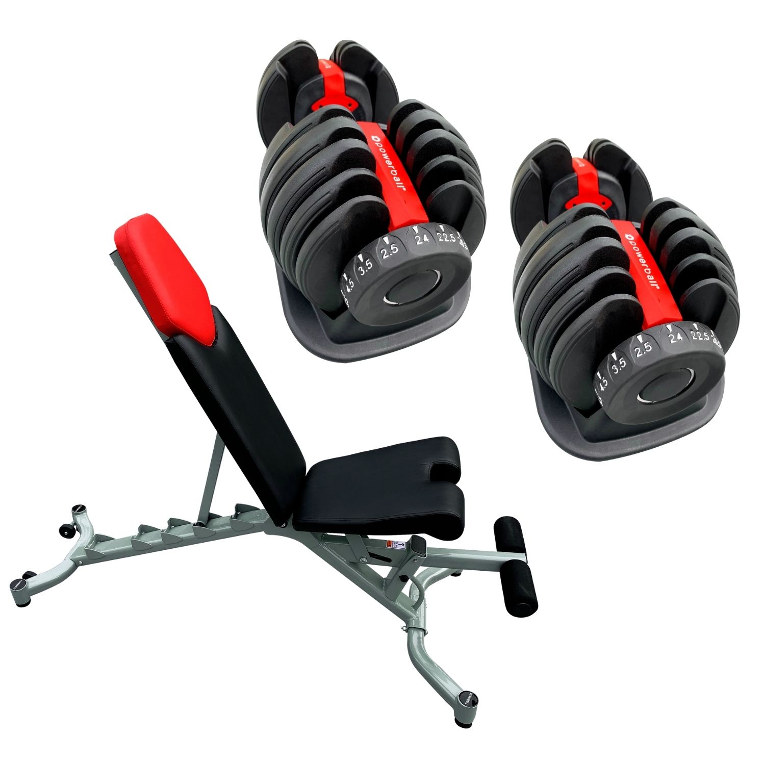 Barbell Weight Plates Set 4ft Straight Bar Hex Dumbbell Weight Set Lifting Bench 