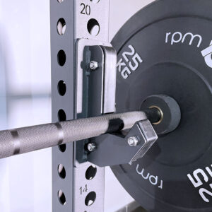 Mounted folding wall rack j hooks