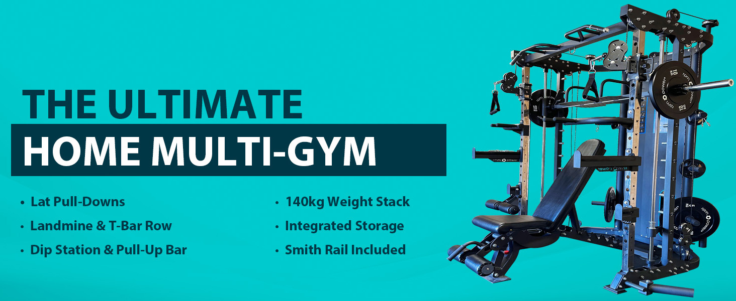 multi-functional home gym bundle with product features