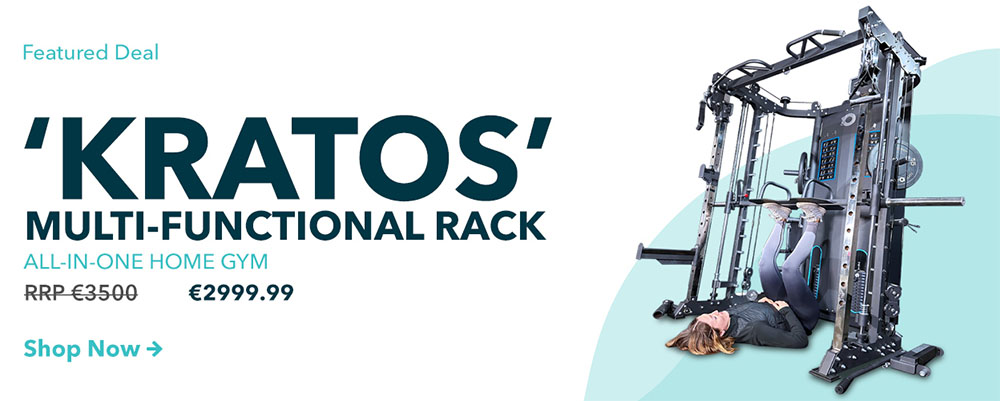 plate loaded multi functional power rack mobile header