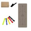 Celtic Yoga Mat - Light Brown