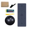 Celtic Yoga Mat - Dark Blue