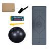 'Padmasana' Yoga Mat - Dark Olive