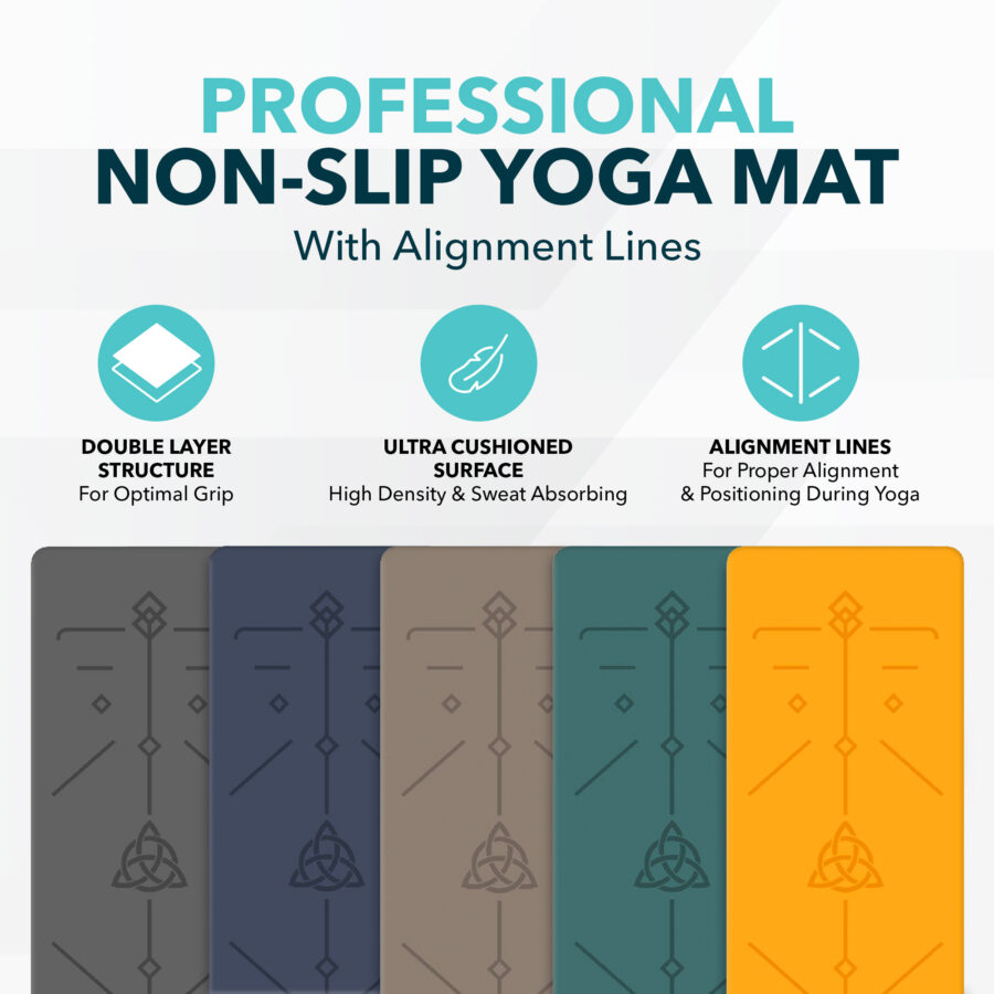 Yoga Mat Celtic | An Réim Fholláin (Green) - Image 4