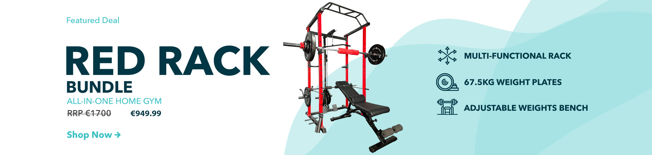 Red Rack Home Gym Bundle Ireland