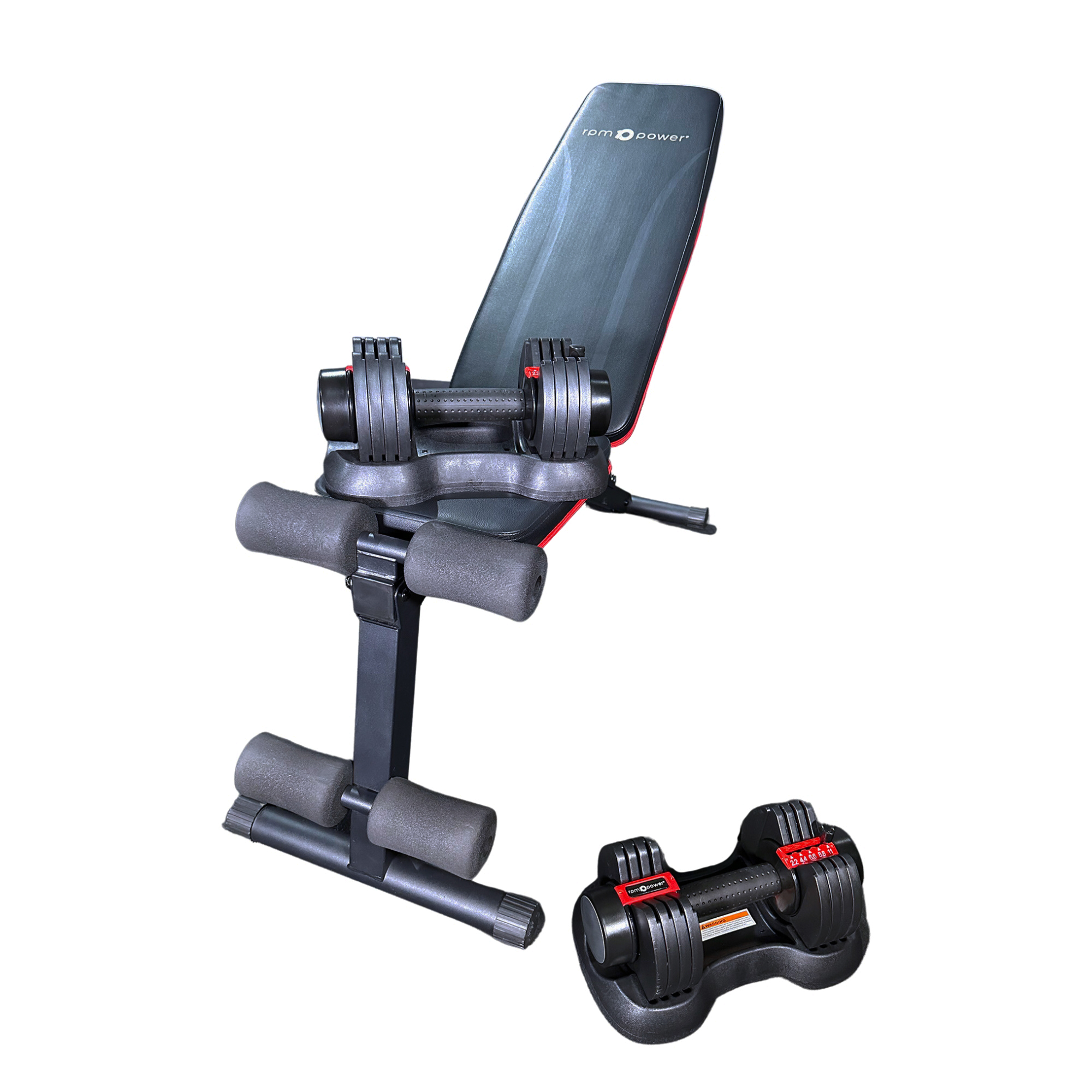 Rpm discount adjustable dumbbells