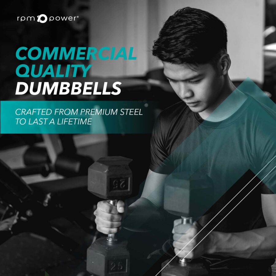 Hex Dumbbell Pairs 4-15kg with Stand (13-Piece Set) - Image 12