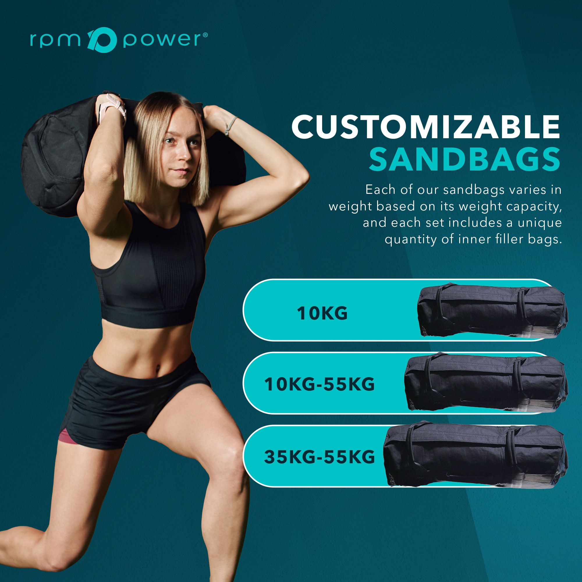 Weighted Sandbags Rpm Power
