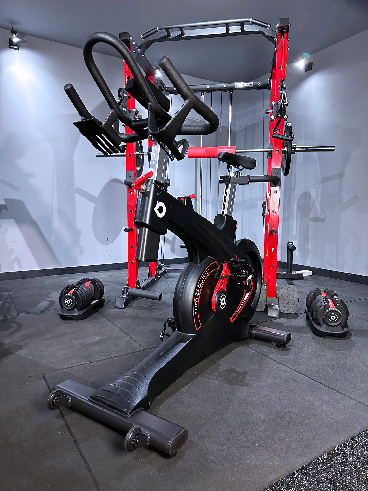 Fitness machine bicicletas outlet spinning