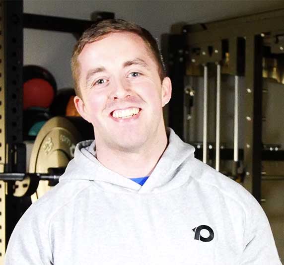 Personal trainer Ian McGarry in RPM Power hoodie