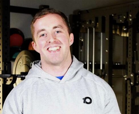 Personal trainer Ian McGarry in RPM Power hoodie