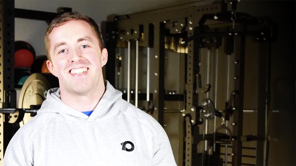 Personal trainer Ian McGarry in RPM Power hoodie