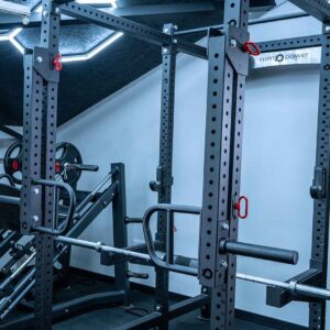 Jammer Arms Pair Attached to Squat Rack