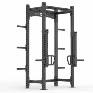 Jammer Arms for Squat Rack, with weight plate storage and pull up bar