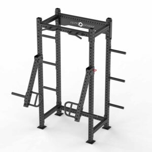 Jammer Arms for Squat Rack, with weight plate storage and pull up bar