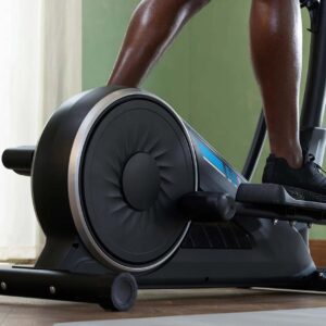 Man on Elliptical Cross Trainer