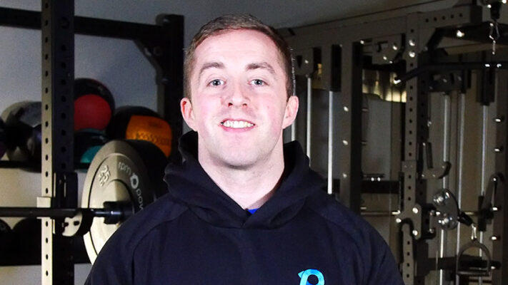 Ian McGarry personal trainer in an RPM Power hoodie