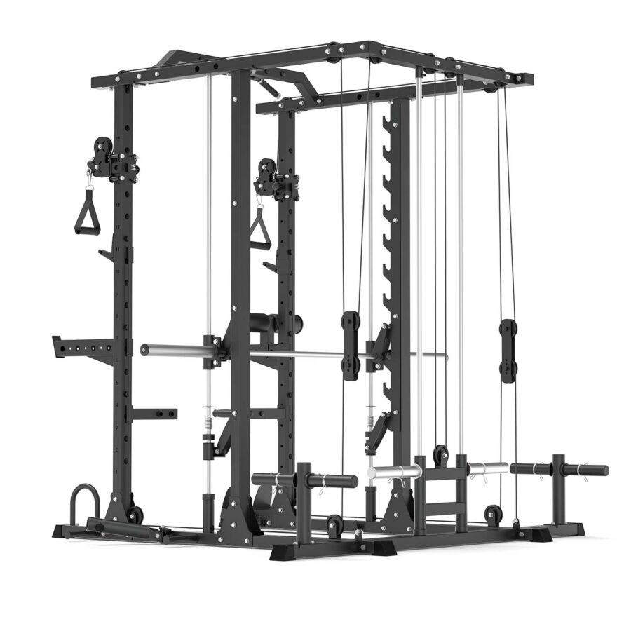 Multi-Gym Crossover with Smith Bar - Image 13