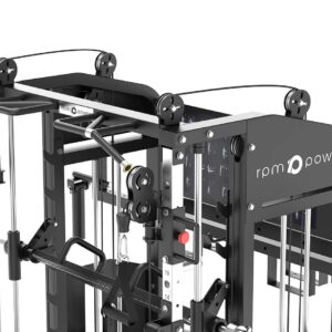 Multigym with Pull Up Bar, Jammer Arms, Smith Rail and Weight Stack