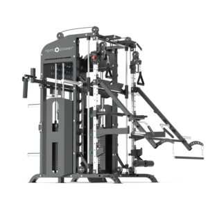 Multigym with Pull Up Bar, Jammer Arms, Smith Rail and Weight Stack
