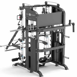 Multigym with Pull Up Bar, Jammer Arms, Smith Rail and Weight Stack