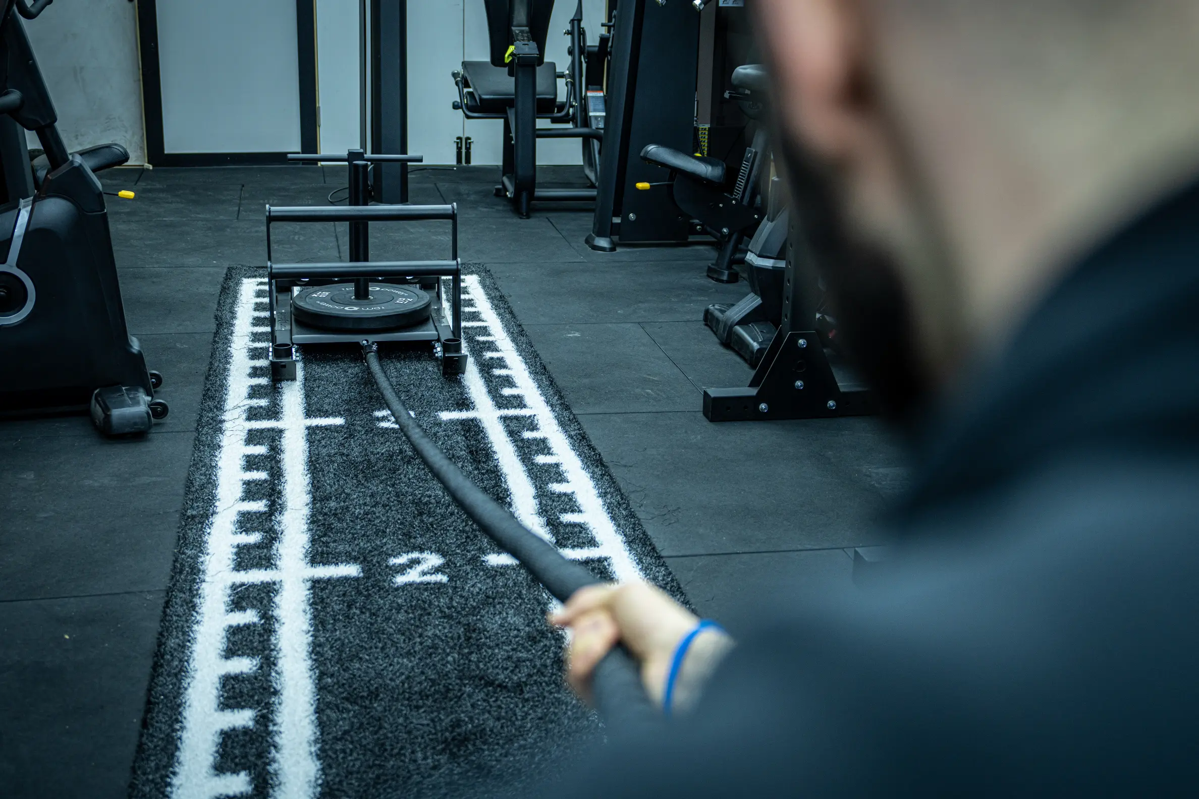 Sled Pull Rope Attachment