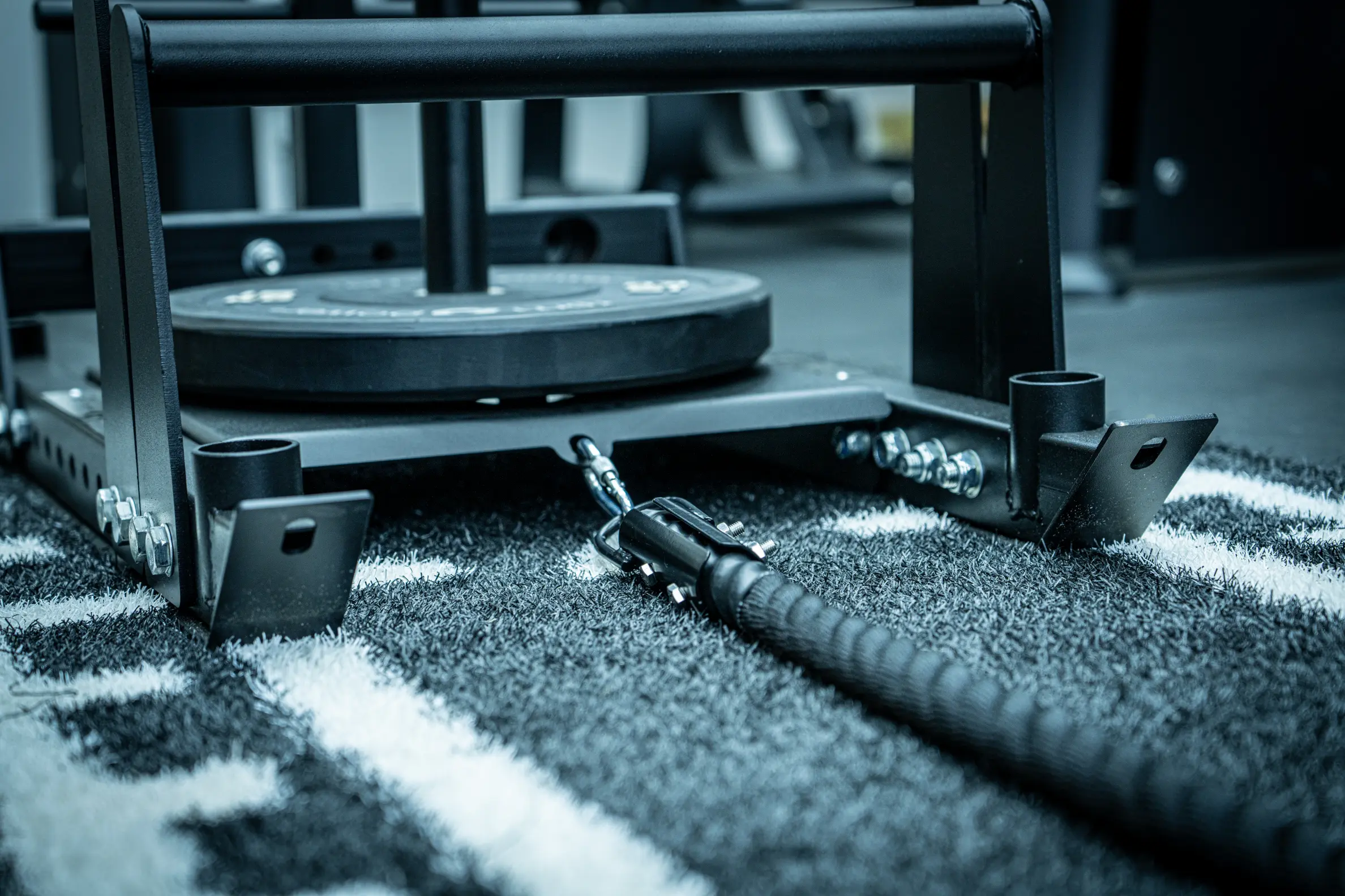 Sled Pull Rope Attachment