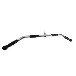 Lat Pull Down Bar Attachment with Rubber Grips