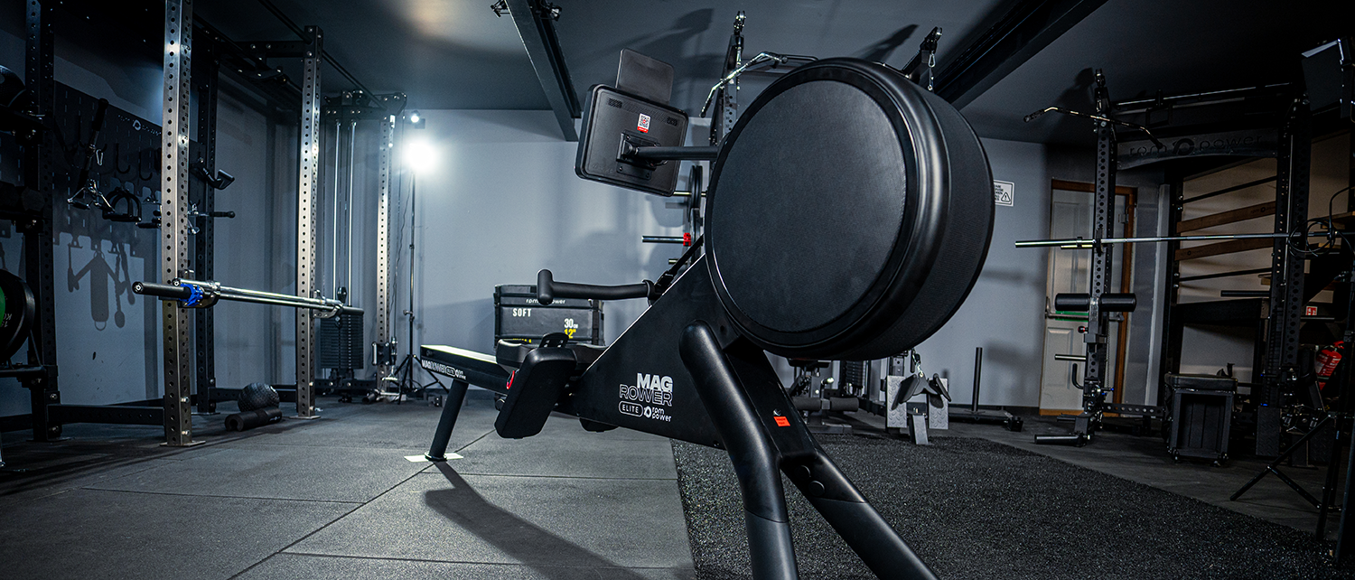 A cardio machine in a gym